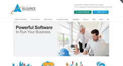 Desktop Screenshot of alliancesg.com